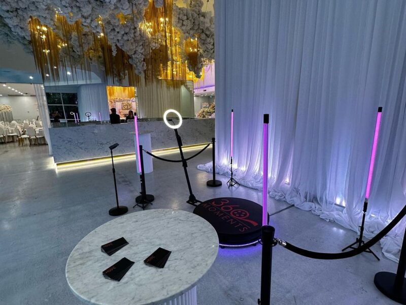 GET CAUGHT IN THE MOMENT: Hire the Ultimate 360 Photobooth Experience