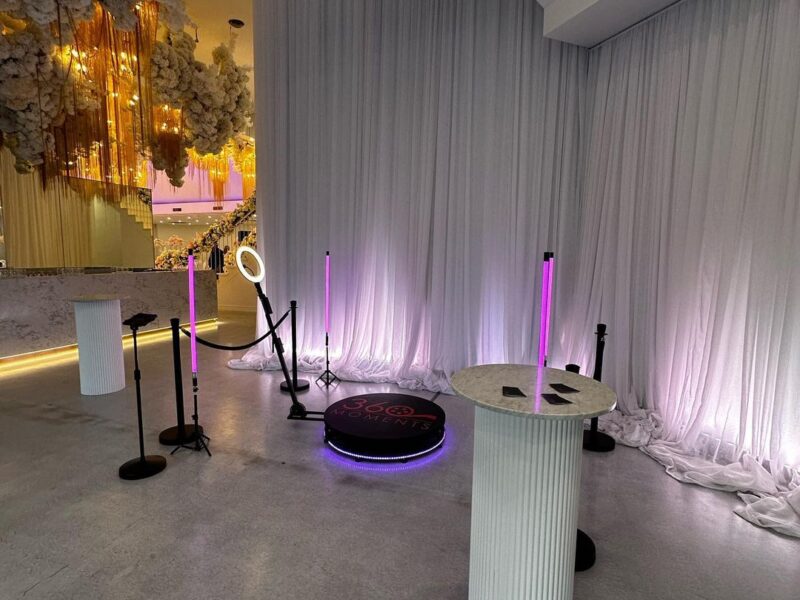 GET CAUGHT IN THE MOMENT: Hire the Ultimate 360 Photobooth Experience