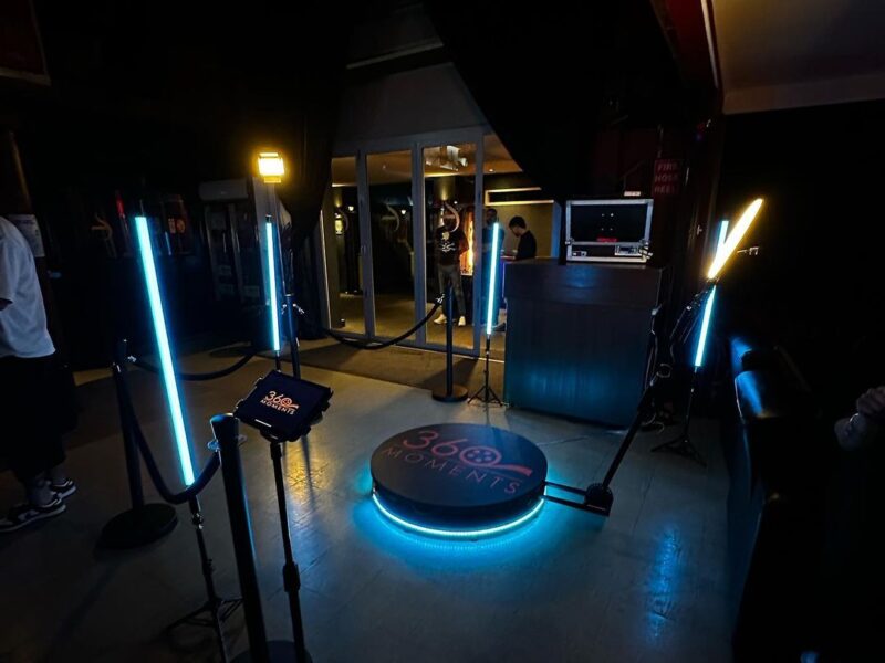 GET CAUGHT IN THE MOMENT: Hire the Ultimate 360 Photobooth Experience