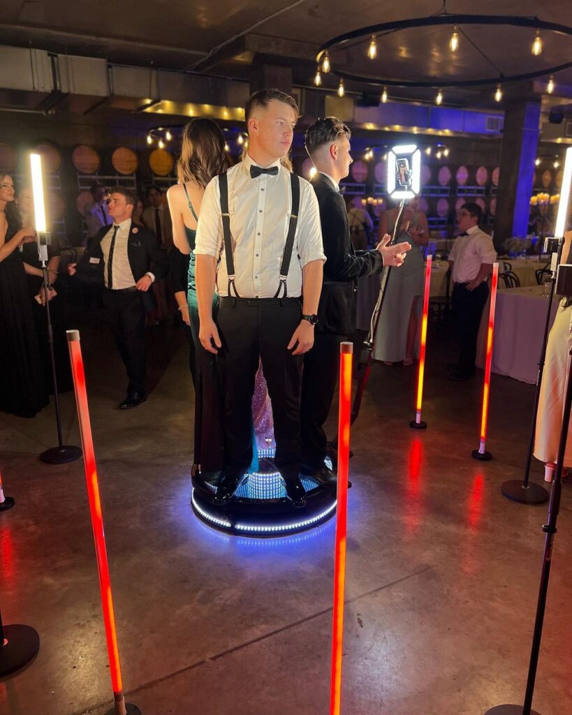 The Ultimate Interactive Experience with Perth's Premier 360 Photobooth"