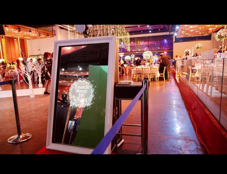 Reflect and Capture: Experience the Magic of our Interactive Mirror Booth!