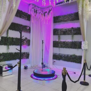 Take your event to the next level with our 360 photo booth experience!