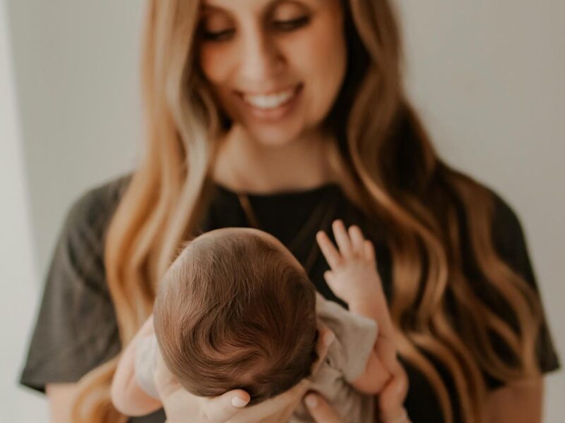 Newborn Photography: Studio or Home Session with Family Integration