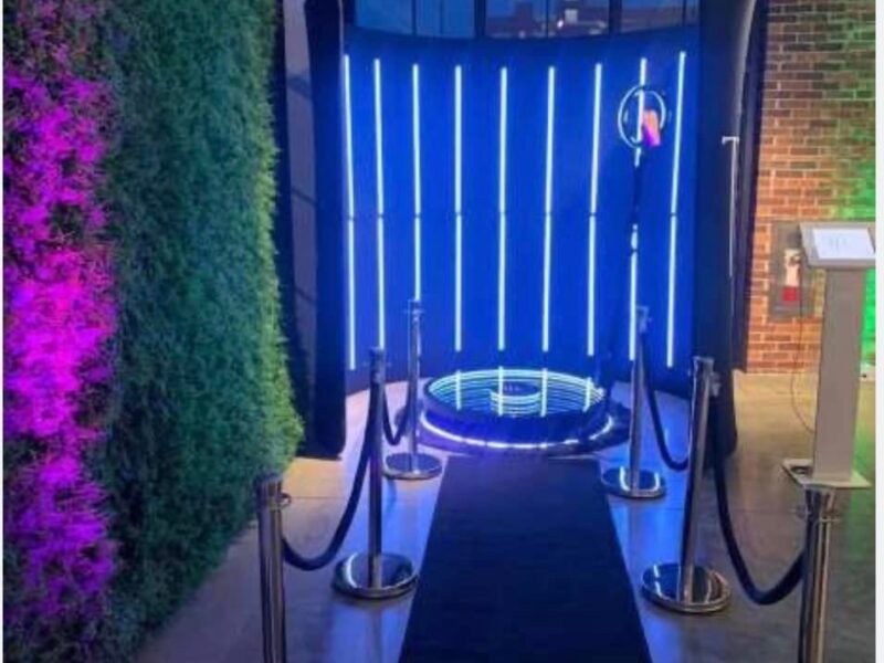 Step into the Fun: Experience a 360 Adventure with Our Photo Booth!