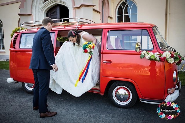 Ride in Style and Snap Some Smiles with Our Vintage VW Bus Photo Booth!