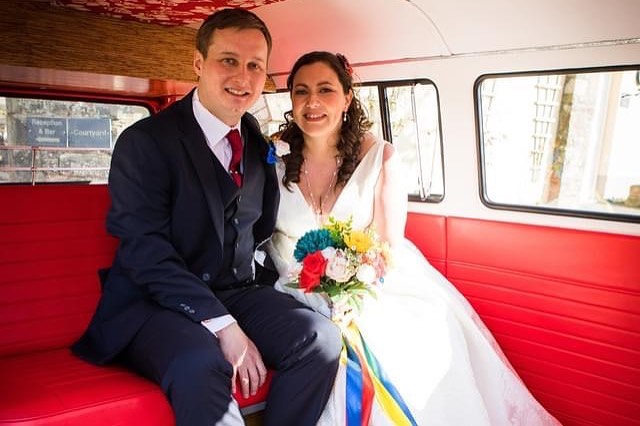 Ride in Style and Snap Some Smiles with Our Vintage VW Bus Photo Booth!