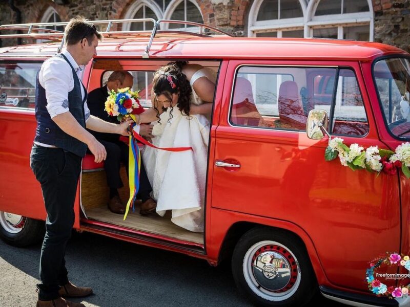 Ride in Style and Snap Some Smiles with Our Vintage VW Bus Photo Booth!