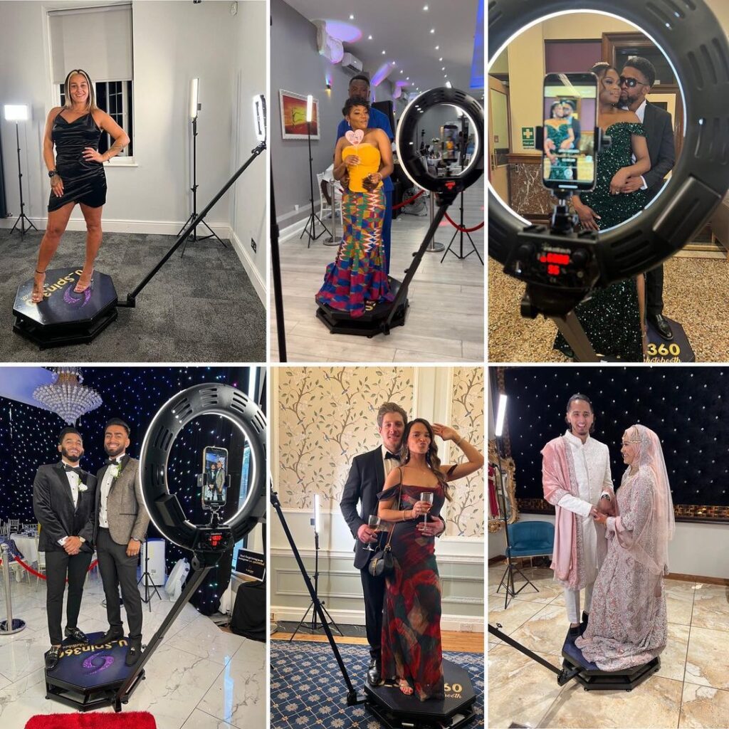 Capture Unforgettable Memories with Our 360 Photobooth - The Hottest Entertainment Experience on the Market, Available in the UK!