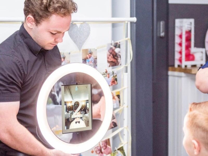 Get the Party Started with Our Wireless and Mobile Roaming Photo Booth Hire!