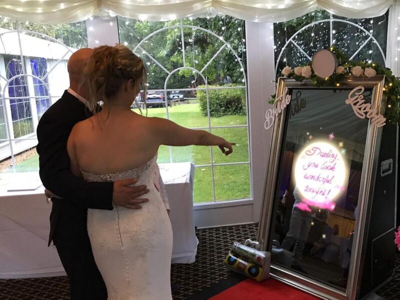 Step into the Magic with Our Interactive 5ft Touch Screen Mirror Photo Booth!
