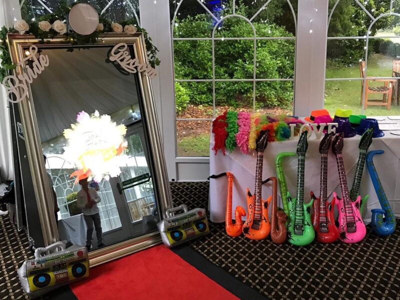 Step into the Magic with Our Interactive 5ft Touch Screen Mirror Photo Booth!