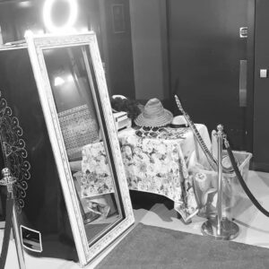 Capture the Moment with Our Elegant and Modern Magic Mirror Photobooth - Perfect for Any Event in and Around London