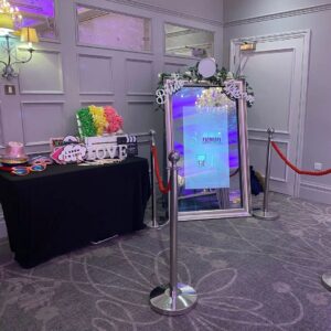 Step into the Magic with Our Interactive 5ft Touch Screen Mirror Photo Booth!