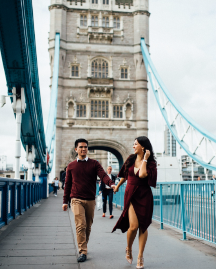 Capture Your Love Story in the Heart of London - Romantic Engagement Photography