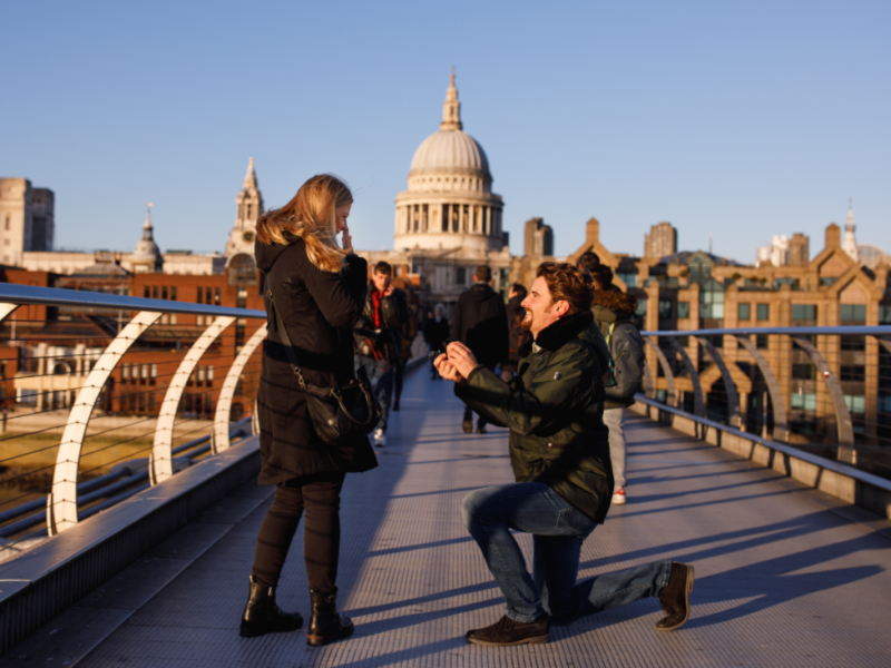 Capture the Moment: Hire a Discreet Proposal Photographer in London | Once in a Lifetime Event | Emotional Reactions Captured | Professional and Natural Photography