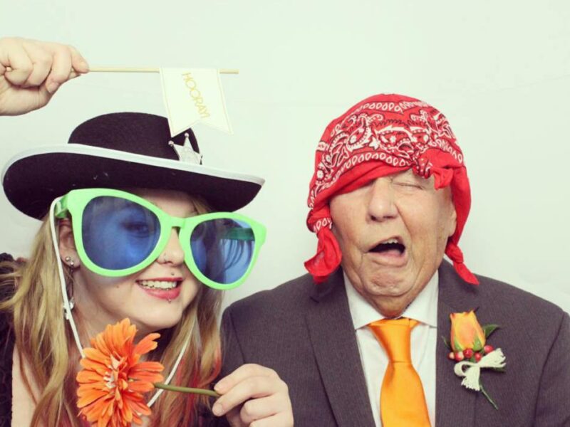 Hop aboard the ultimate photo experience with our bus photo booth!