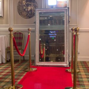 Reflect on Memories with our Magical Mirror Photo Booth - Perfect for Weddings, Corporate Events, and Parties!