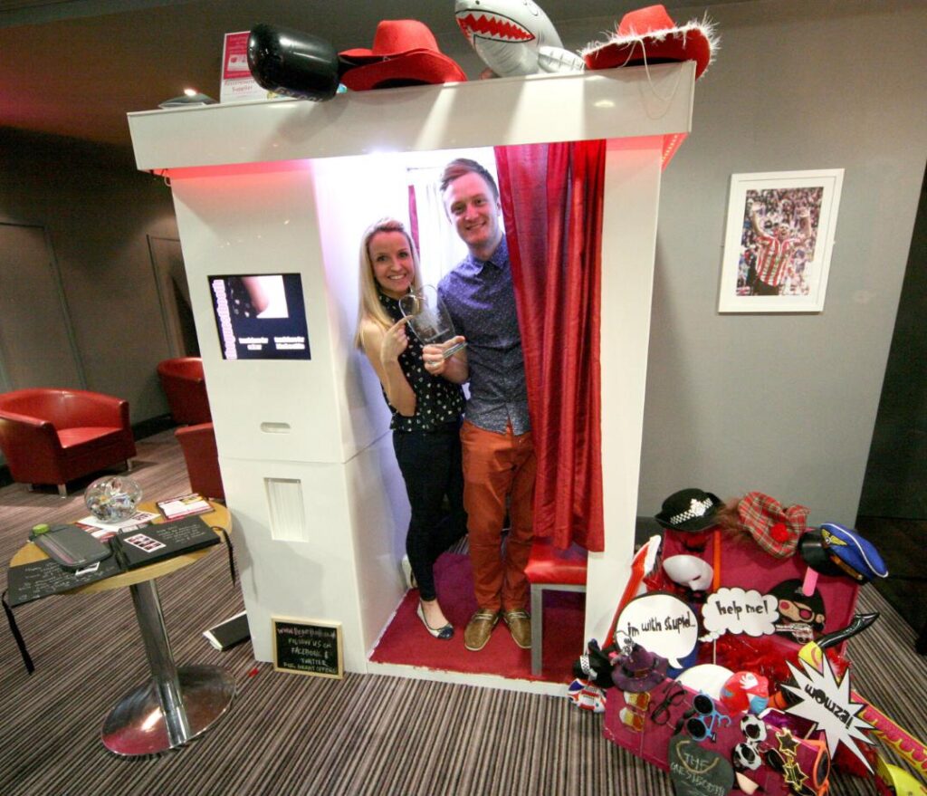 Capture the Fun with Our Traditional Photo Booth for Weddings, Birthdays and More!