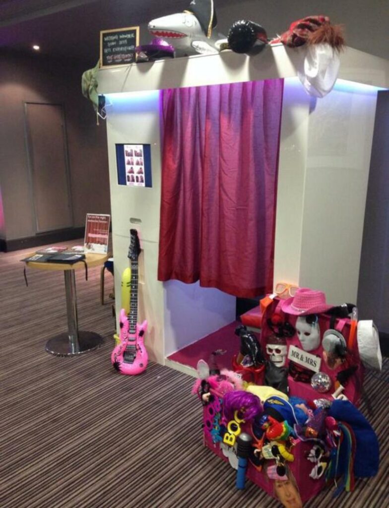 Capture the Fun with Our Traditional Photo Booth for Weddings, Birthdays and More!
