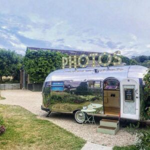 Hop aboard Betsie, our vintage bus photo booth, and add some retro flair to your event!