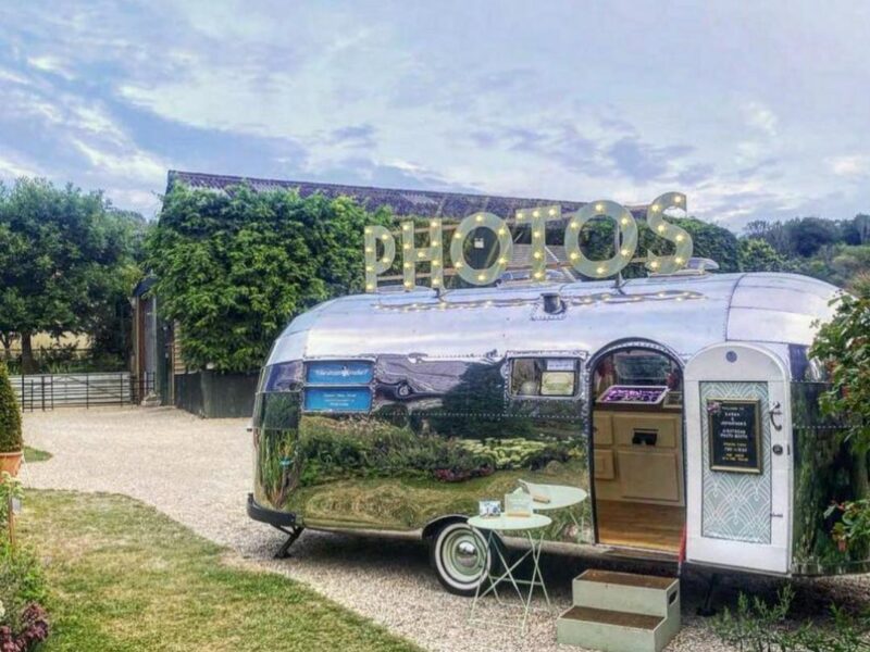 Hop aboard Betsie, our vintage bus photo booth, and add some retro flair to your event!