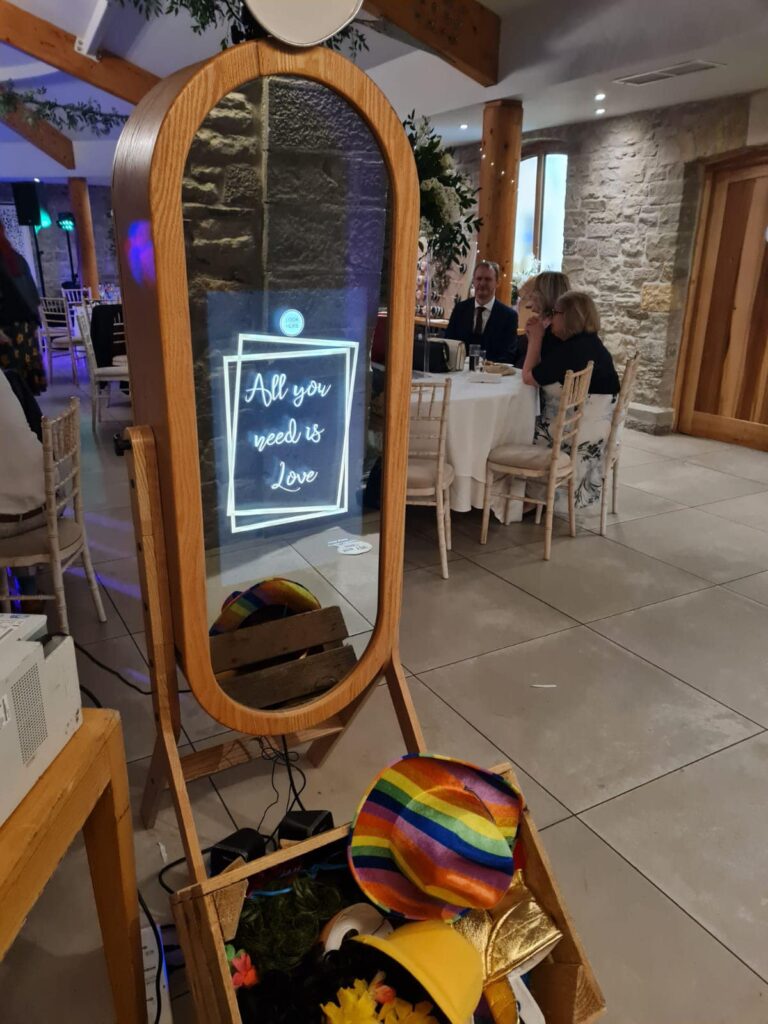 The Super Cool Retro Magic Mirror... (Its the only 1 in Wales too!)