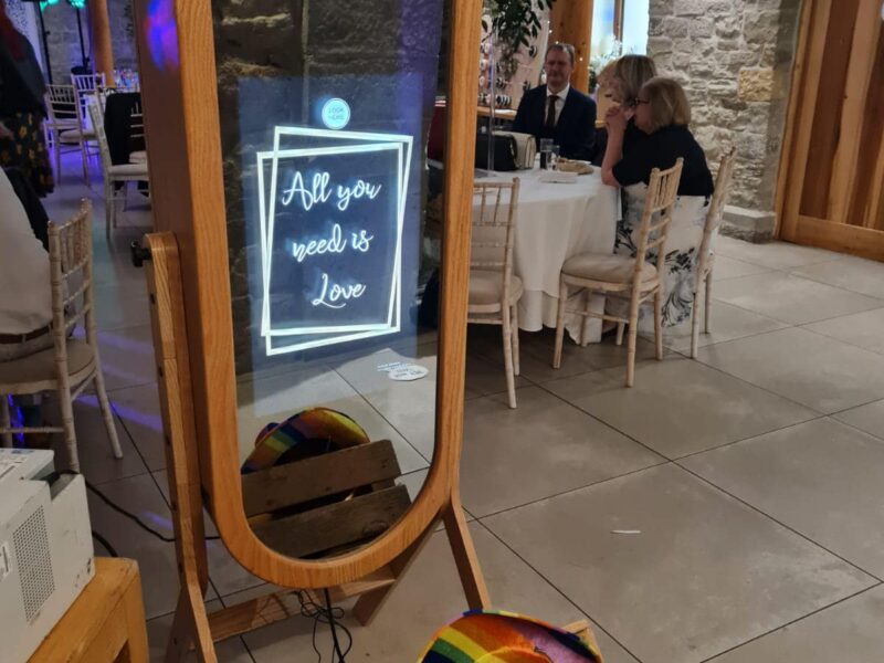 The Super Cool Retro Magic Mirror... (Its the only 1 in Wales too!)