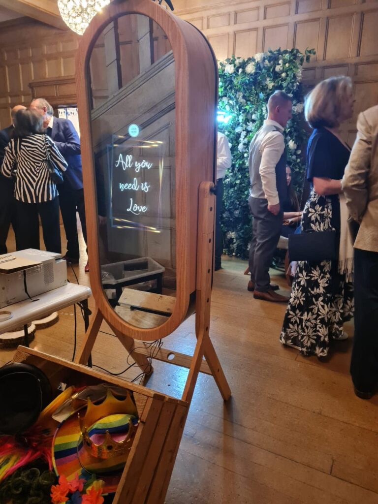 The Super Cool Retro Magic Mirror... (Its the only 1 in Wales too!)