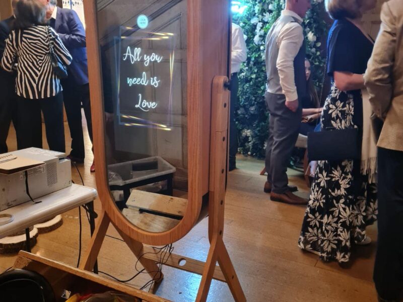 The Super Cool Retro Magic Mirror... (Its the only 1 in Wales too!)
