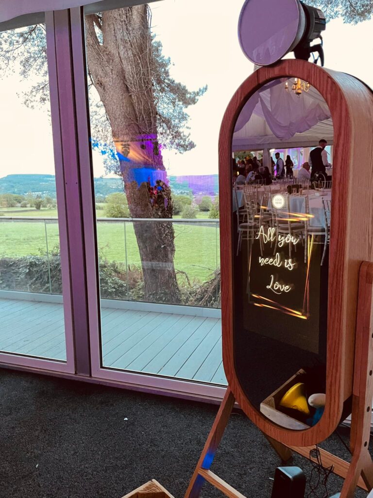 The Super Cool Retro Magic Mirror... (Its the only 1 in Wales too!)