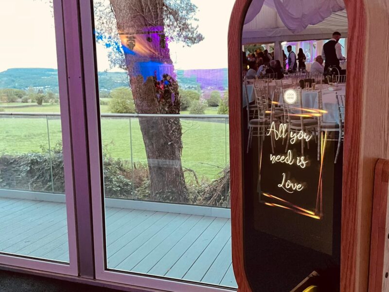 The Super Cool Retro Magic Mirror... (Its the only 1 in Wales too!)