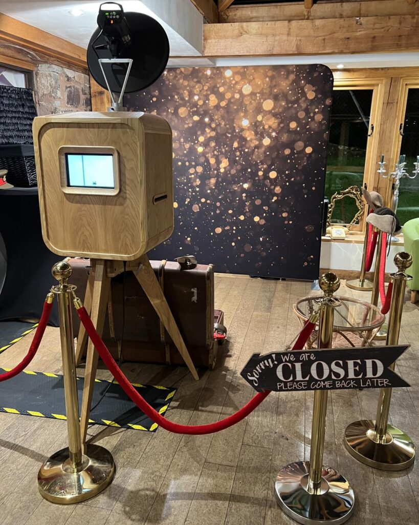 Discover the Ultimate Photo Booth Experience in Plymouth: Introducing Bruno, the Deluxe Flagship Booth!