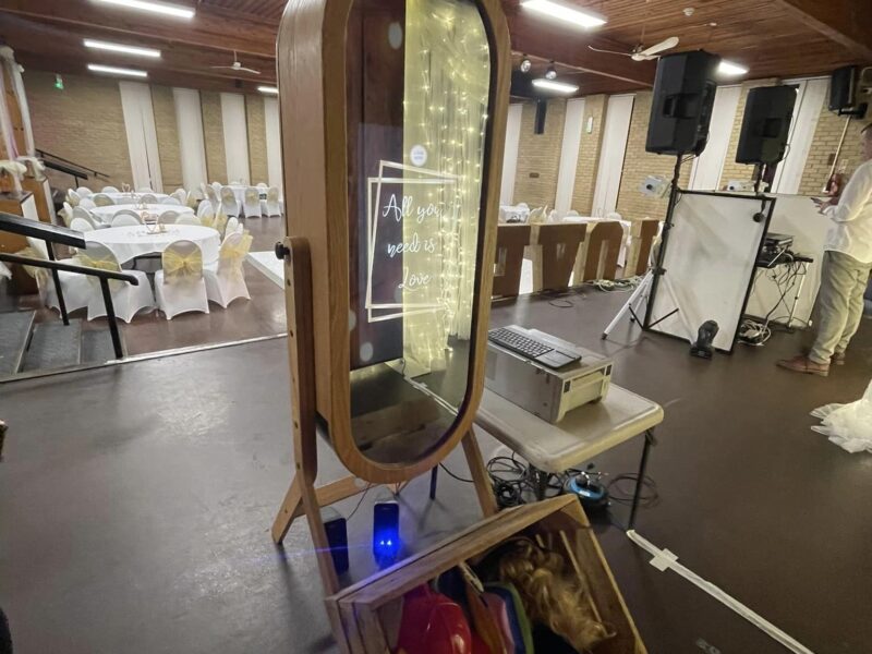 The Super Cool Retro Magic Mirror... (Its the only 1 in Wales too!)