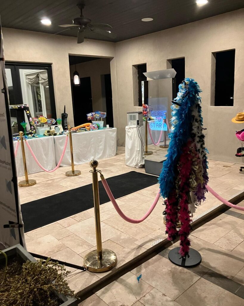 Mirror, Mirror on the wall, who's the fairest of them all? Our Mirror Photobooth! Our innovative mirror photobooth is the perfect addition to any event.