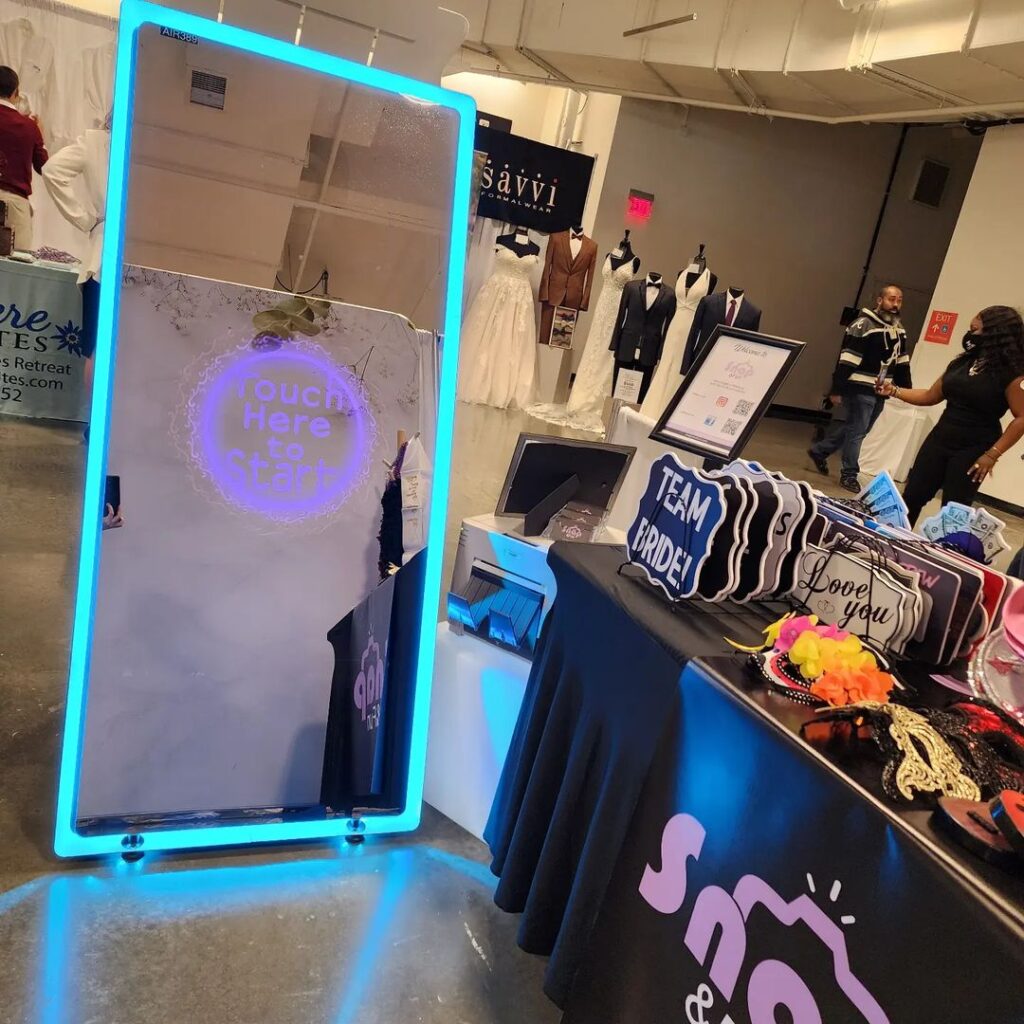 Reflect Your Style: Rent Our LED Mirror Photobooth for Your Next Event