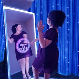 Reflect Your Style: Rent Our LED Mirror Photobooth for Your Next Event