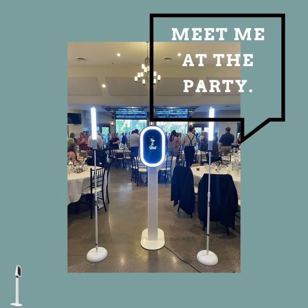 Create unforgettable memories with our fully customizable, modern photobooth experience.