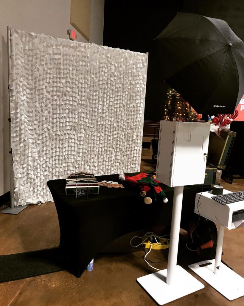 Guaranteed Fun: Our Open-Air Photo Booth Rental with Studio Quality Prints, Props, and Attendant. Perfect for Weddings, Quinceañeras, and Events! Book Now for Unforgettable Memories!