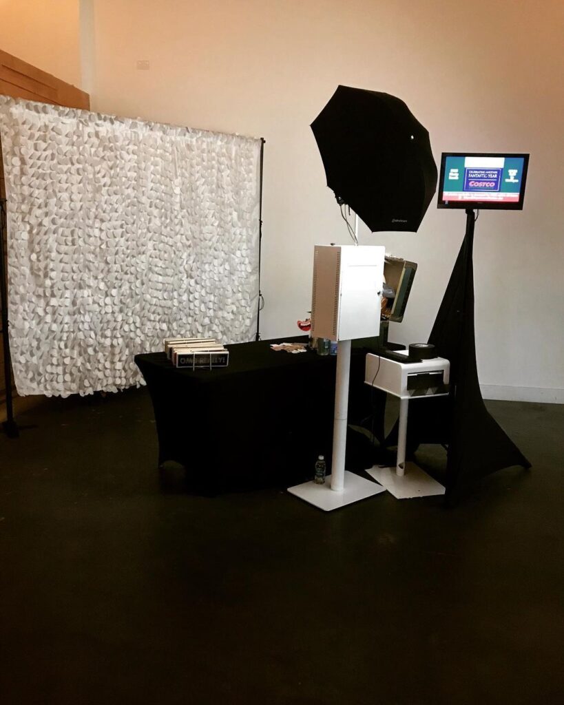 Guaranteed Fun: Our Open-Air Photo Booth Rental with Studio Quality Prints, Props, and Attendant. Perfect for Weddings, Quinceañeras, and Events! Book Now for Unforgettable Memories!