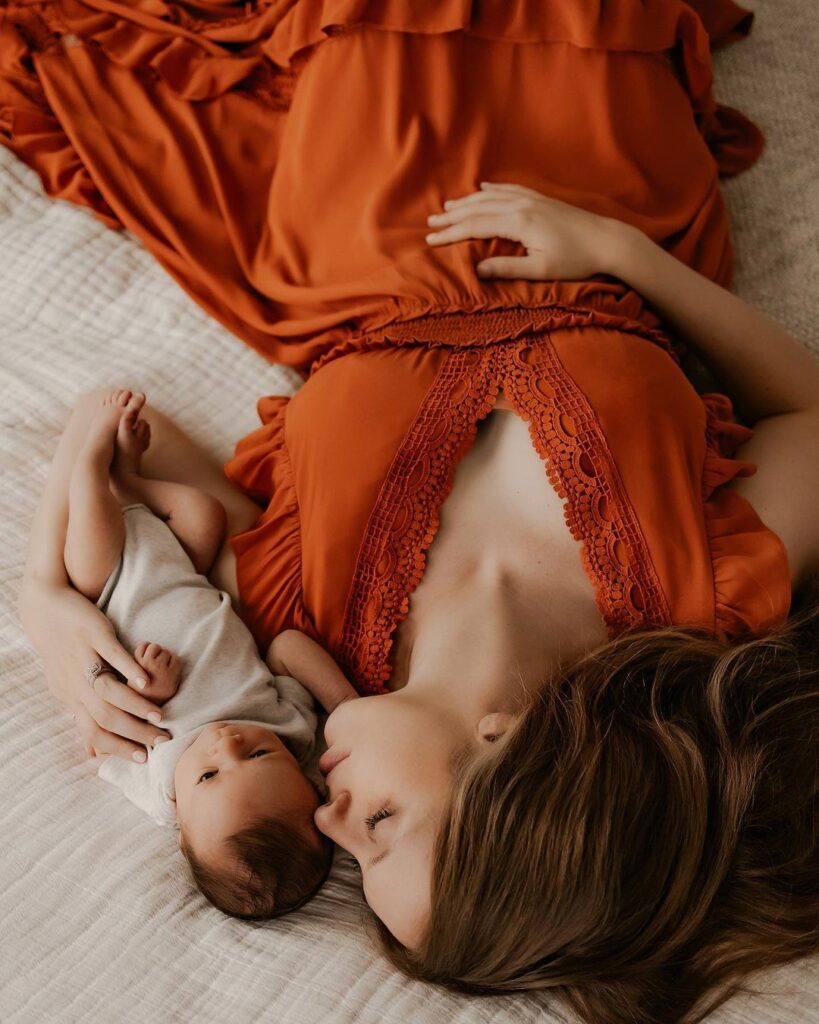 Newborn Photography: Studio or Home Session with Family Integration