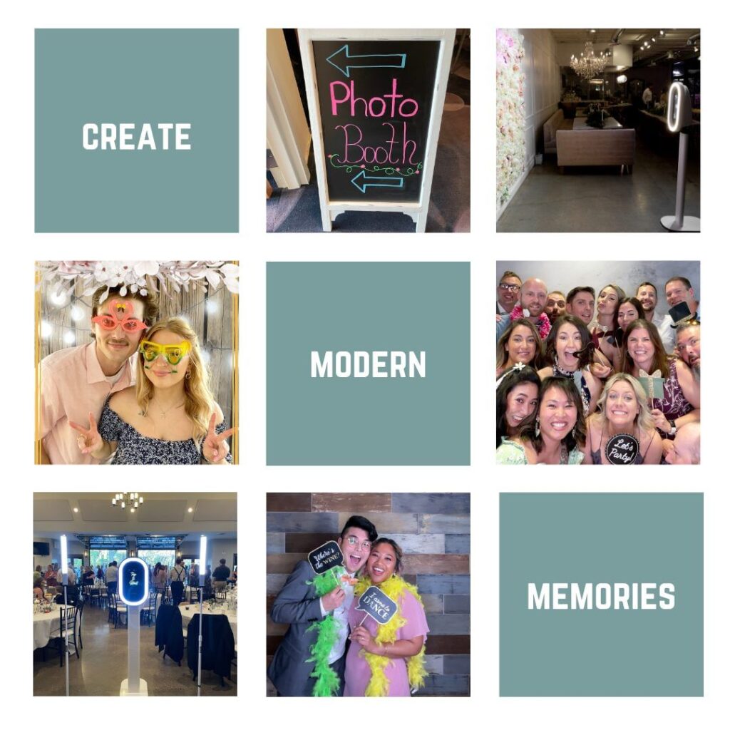 Create unforgettable memories with our fully customizable, modern photobooth experience.