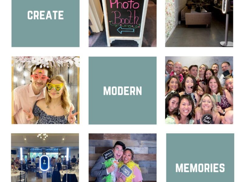 Create unforgettable memories with our fully customizable, modern photobooth experience.