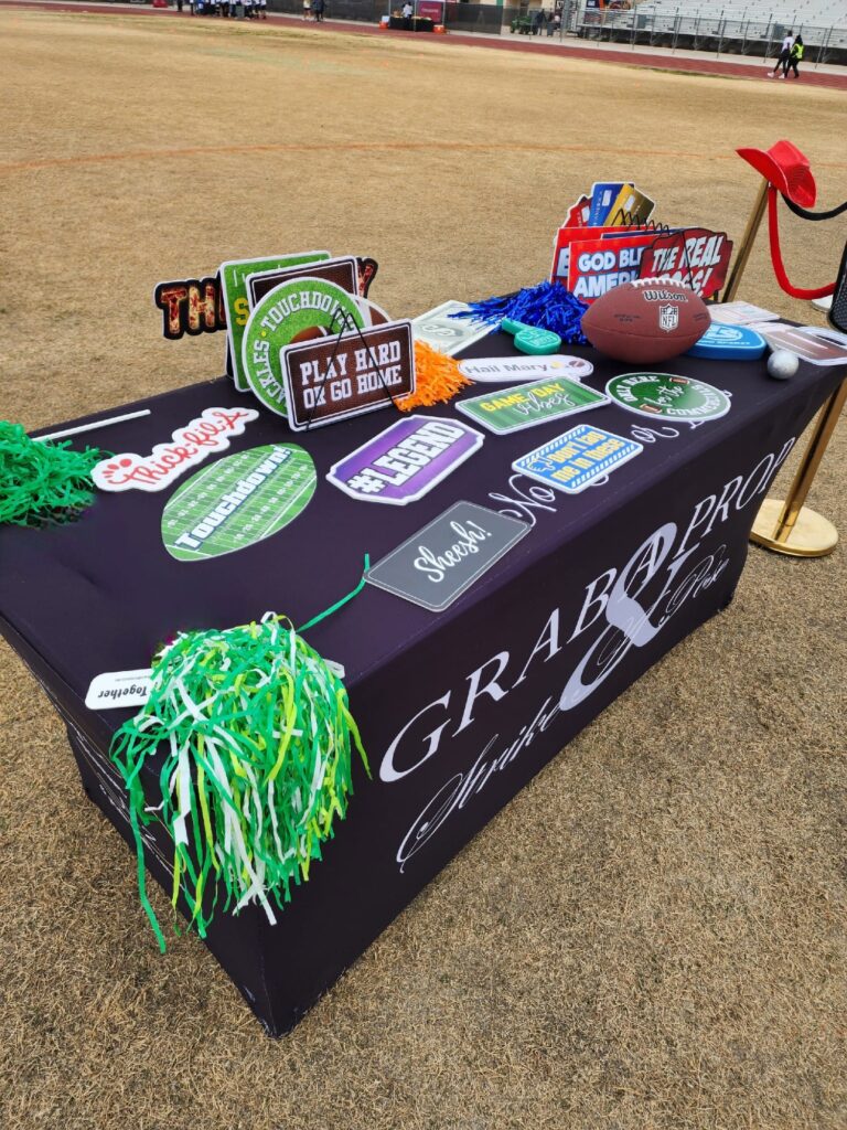 Strike a pose and capture the memories with our Mirror Photobooth!