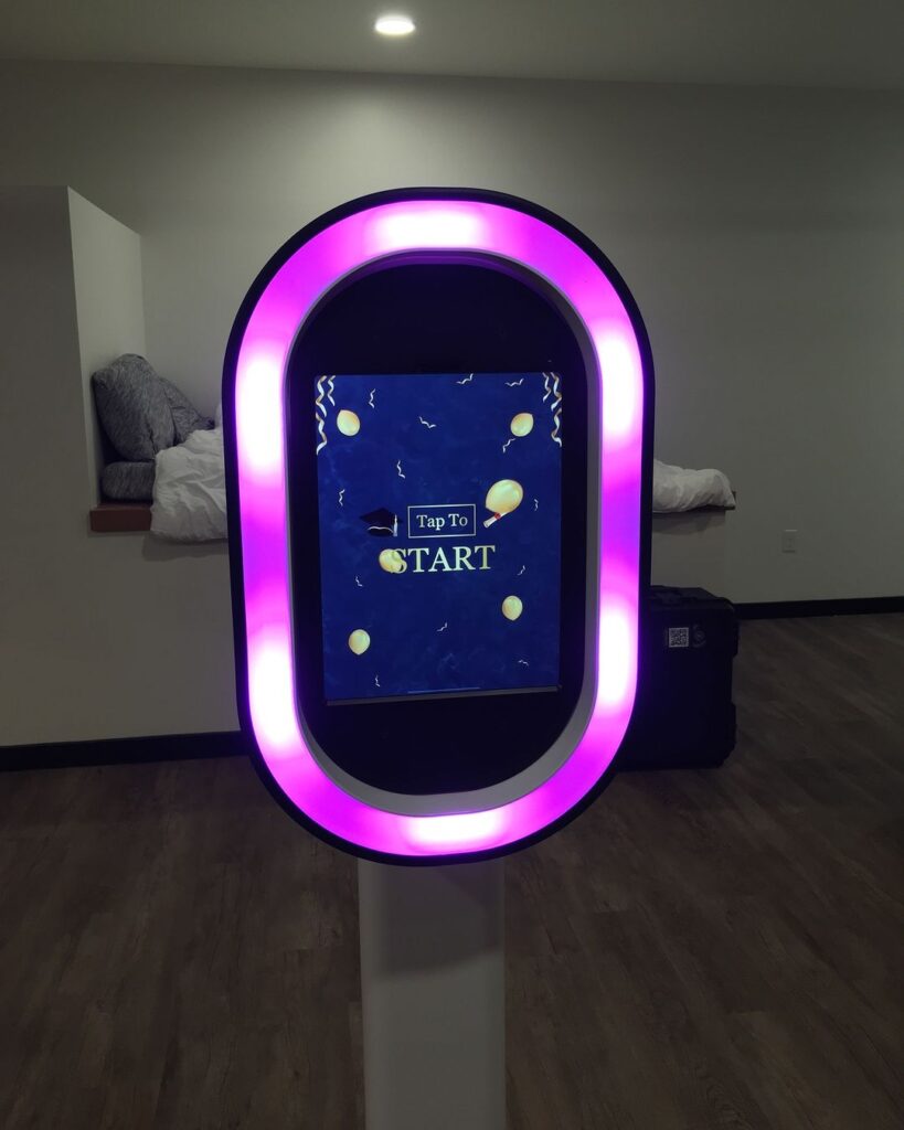 Picture Perfect Moments: Our Photo Booth is Ideal for Weddings, Parties, Proms, and More