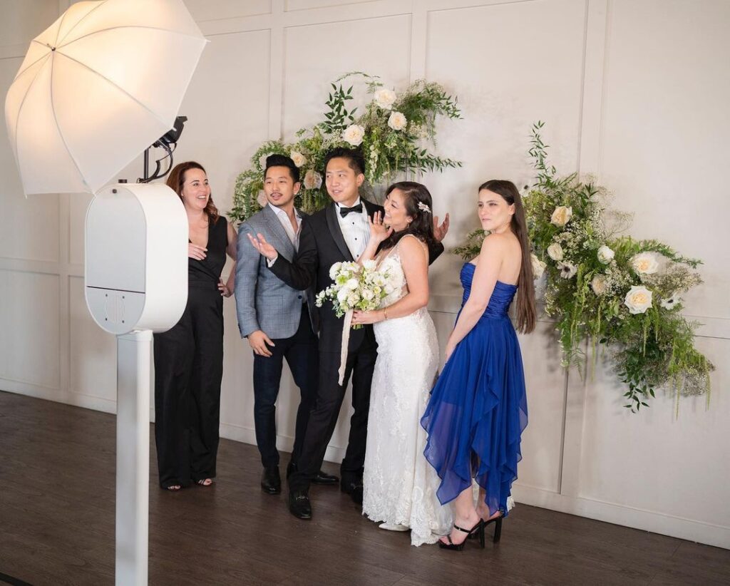 Experience the Luxury of Modern Open-Air Photo Booths for Weddings, Parties, and Corporate Events - Woman Owned