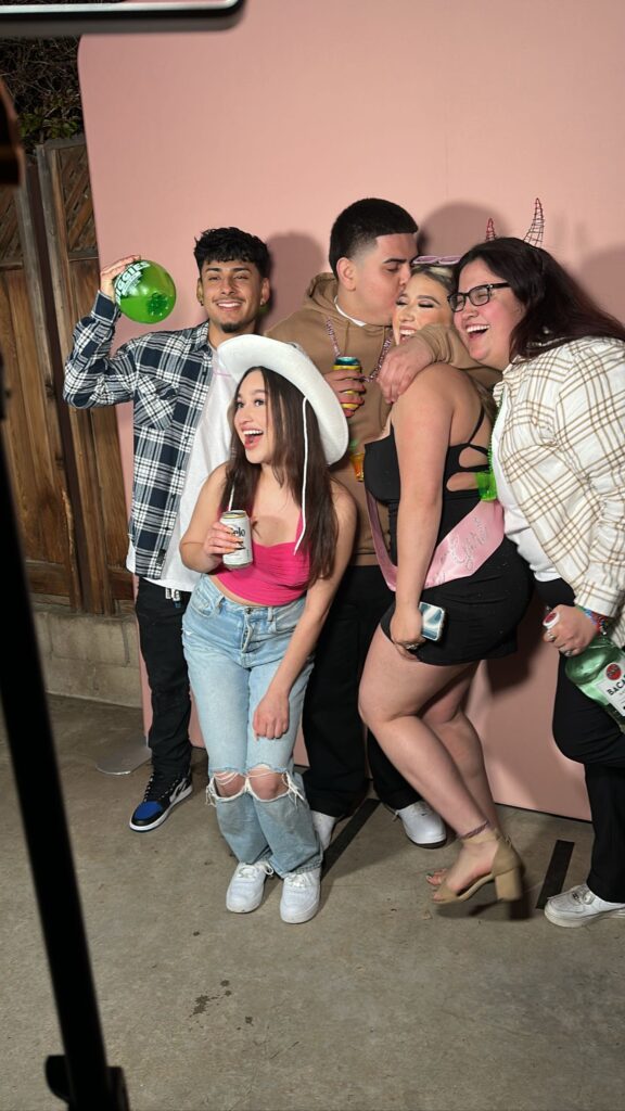 Step into Your Reflection: Rent Our 6-Foot Mirror X Photobooth with Touchscreen and Customized Animations for Your Next Party!