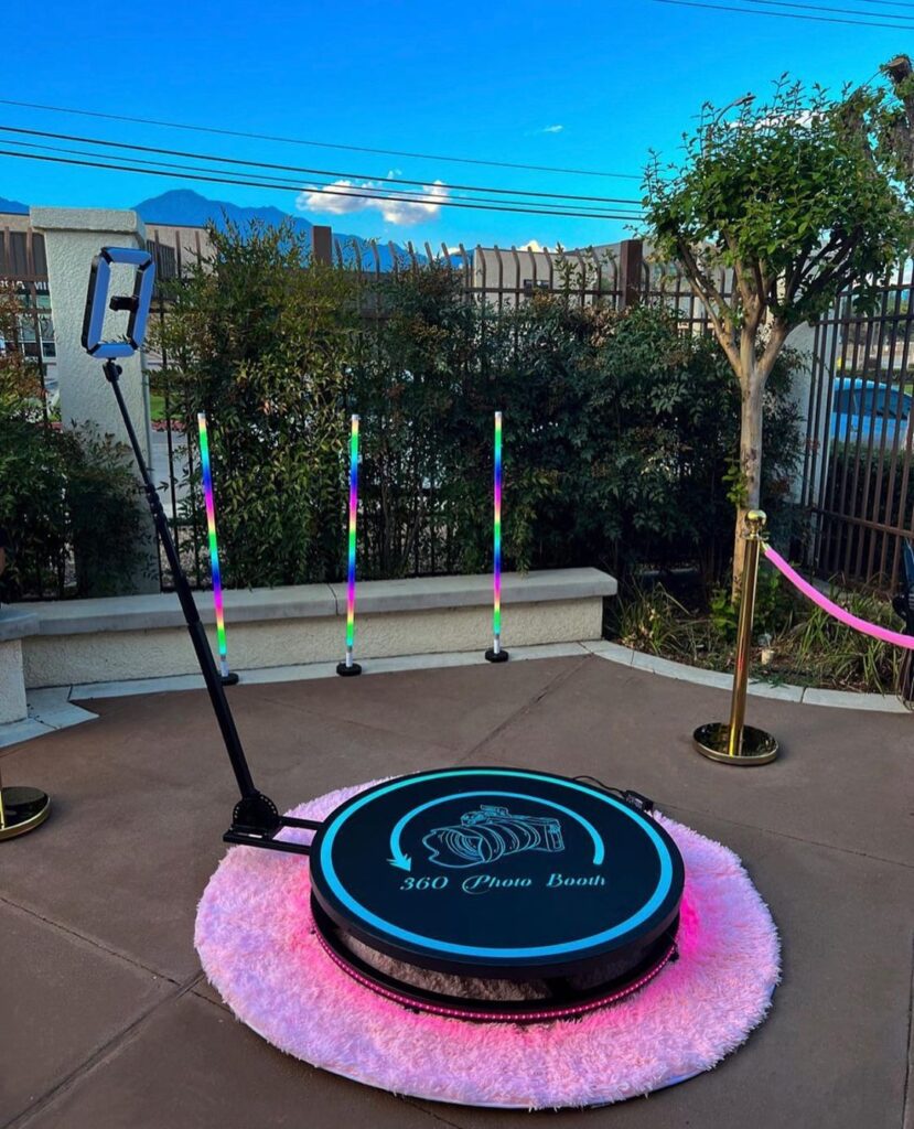 Unforgettable Moments: Capture the Magic with Our 360 Photobooth