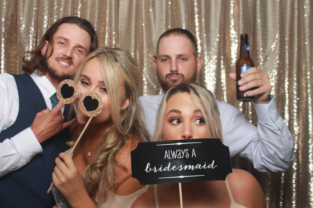 Experience the Magic of the Mirror Photo Booth - Perfect for Weddings and Events!