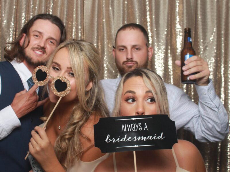 Experience the Magic of the Mirror Photo Booth - Perfect for Weddings and Events!