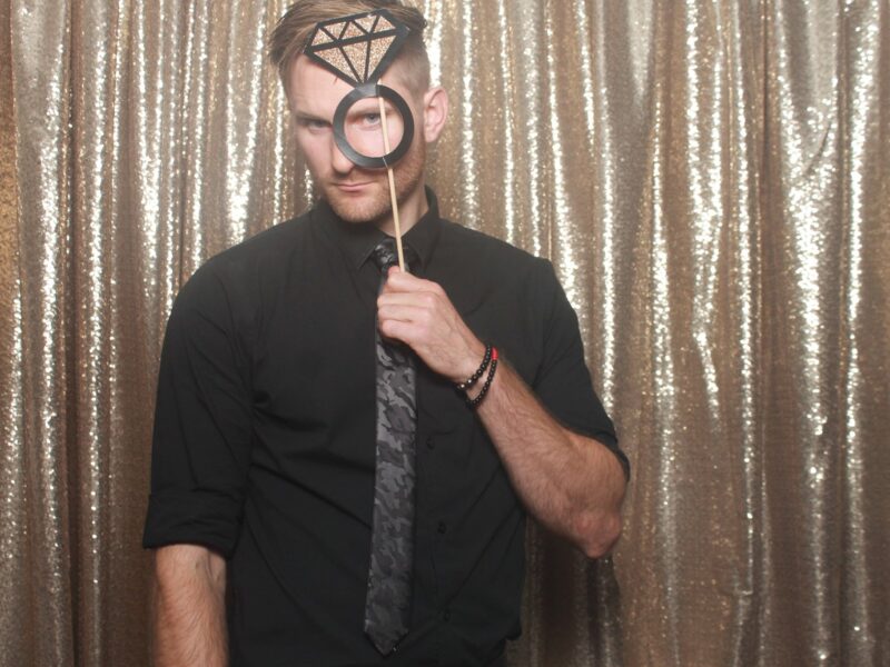 Experience the Magic of the Mirror Photo Booth - Perfect for Weddings and Events!